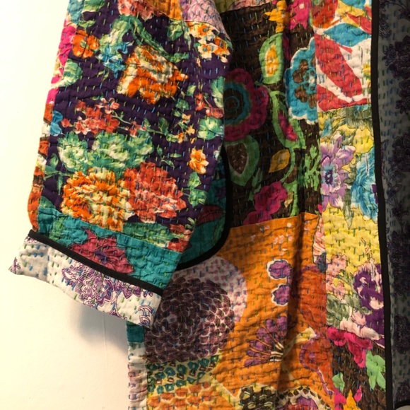 Citron Kantha Quilt Jacket - Picture 5 of 7
